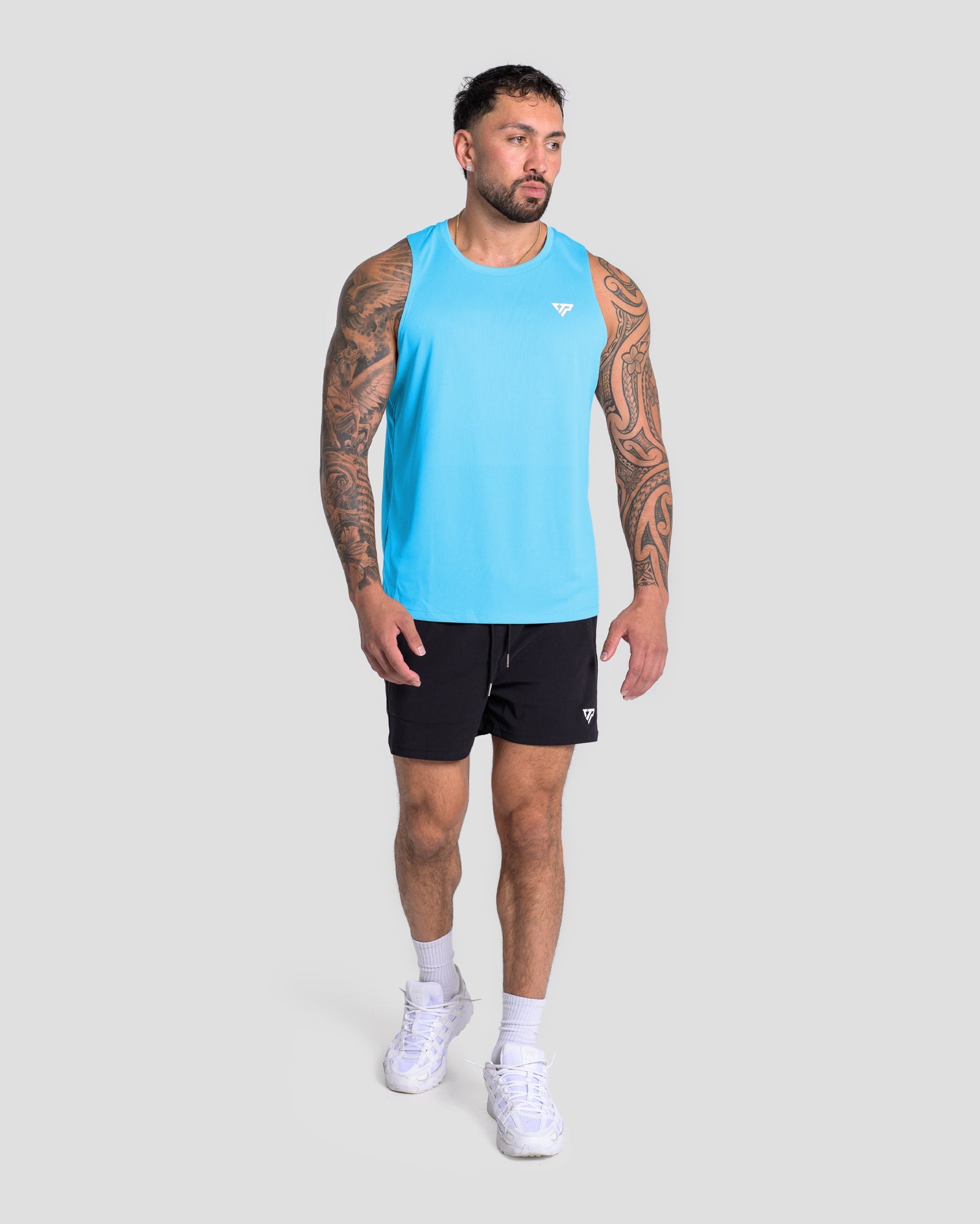 KTP TRAINING SINGLET - ICE BLUE