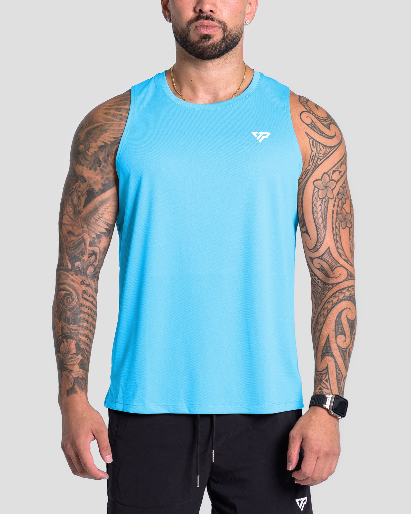 KTP TRAINING SINGLET - ICE BLUE