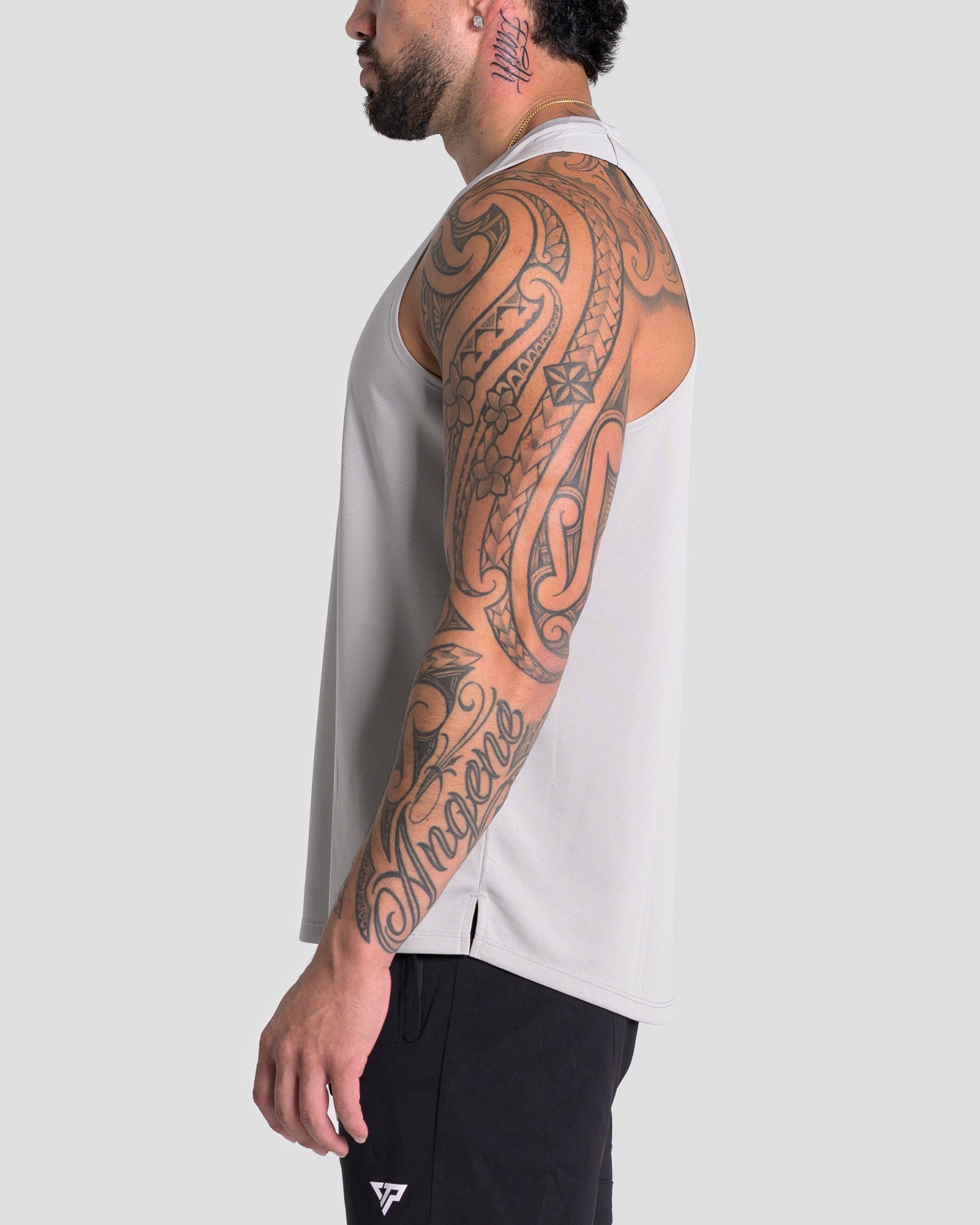 KTP TRAINING SINGLET - LIGHT GREY