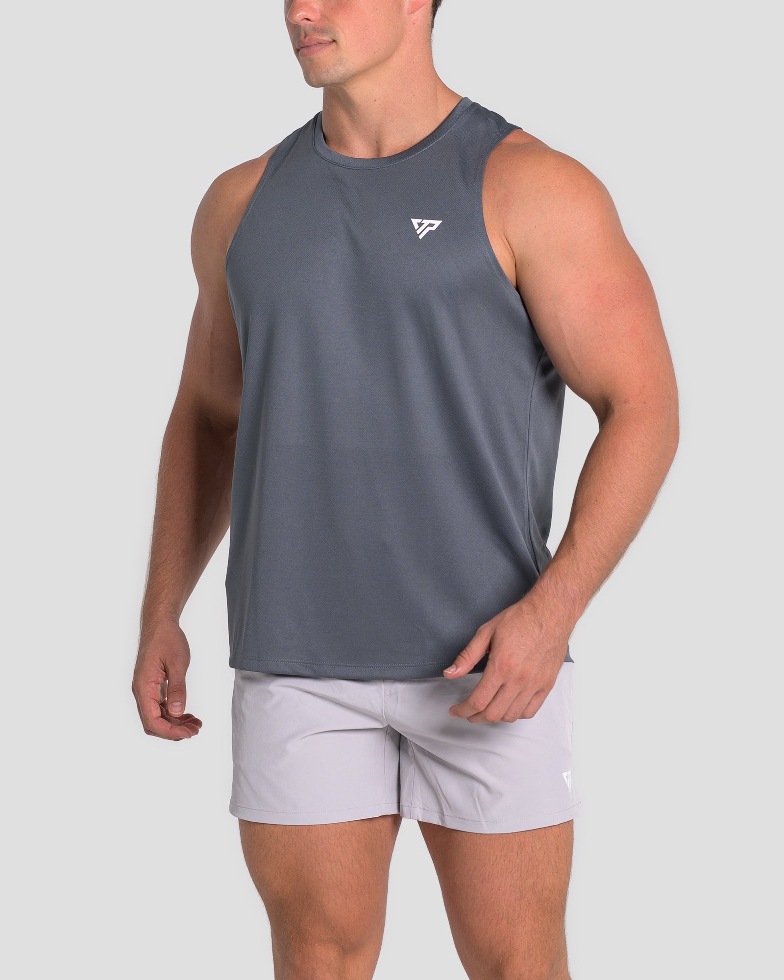 KTP TRAINING SINGLET - DARK GREY