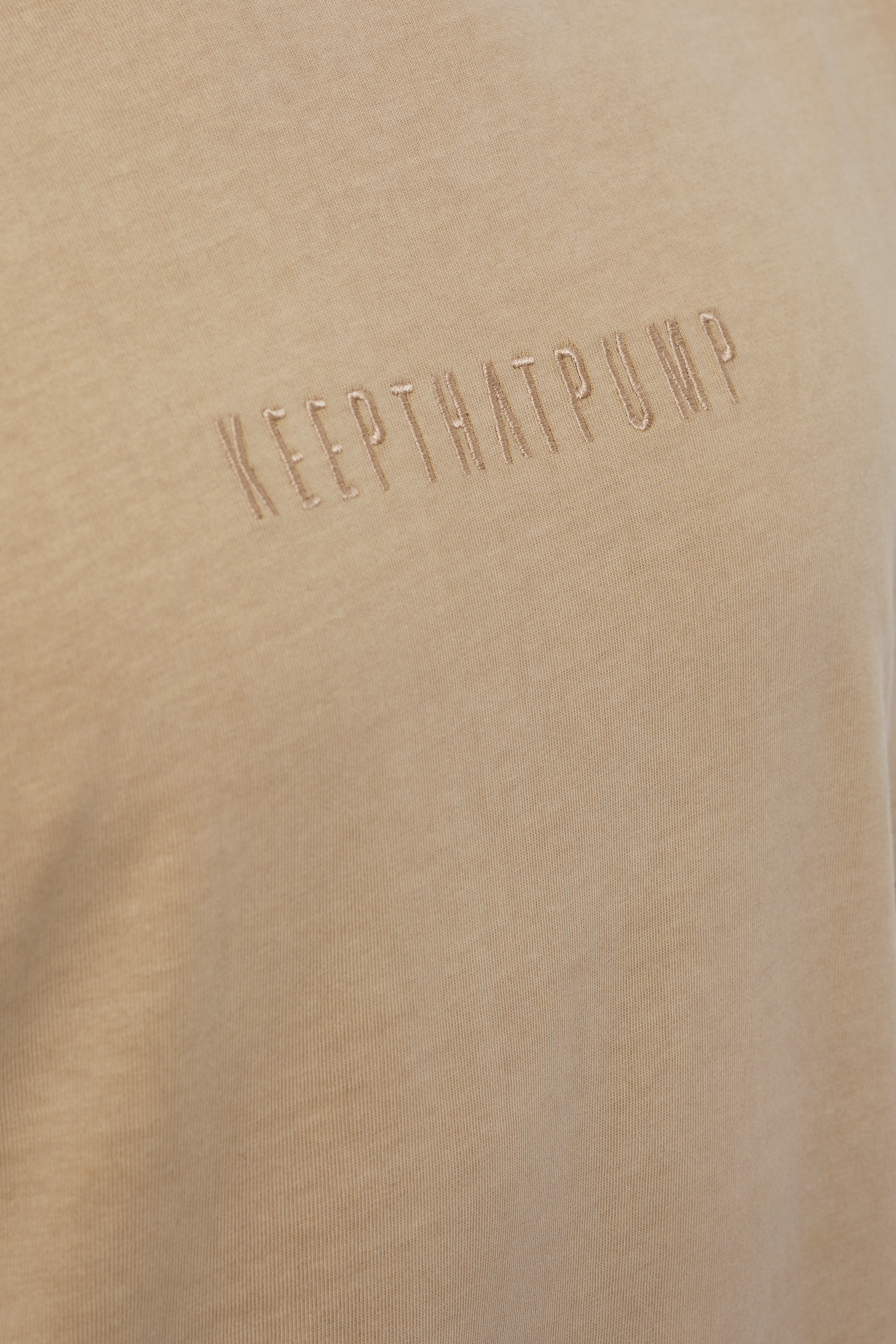 OVERSIZED TEE - BEIGE