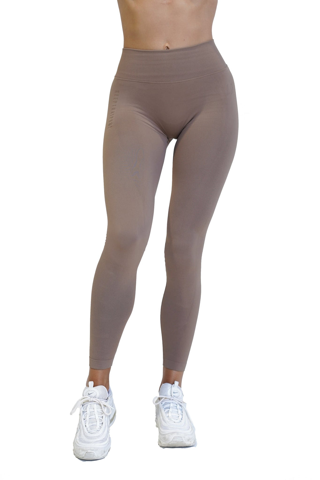 LJ V-BACK SCRUNCH LEGGING - COFFEE