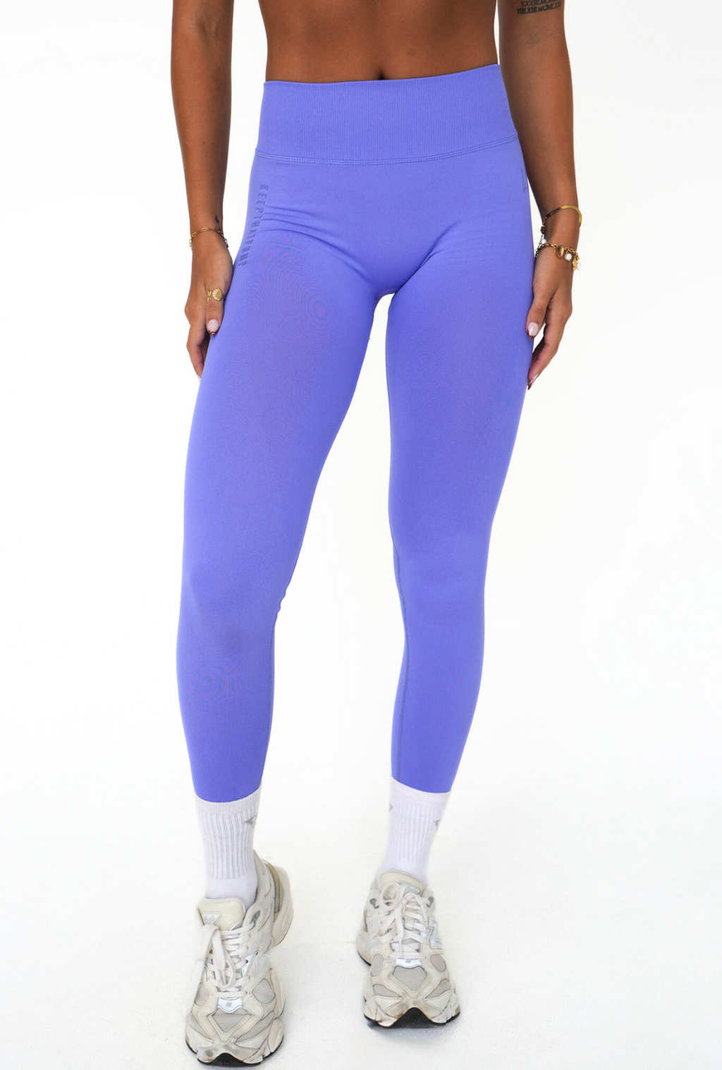 LJ V-BACK SCRUNCH LEGGING - INDIGO