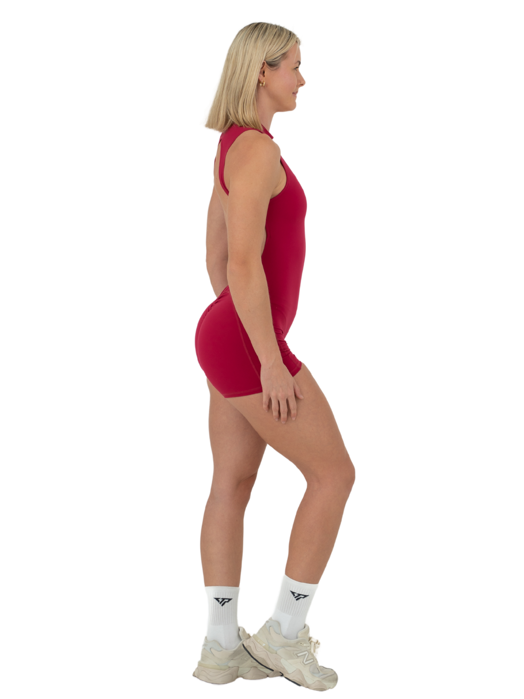 SIERRA JUMPSUIT - DARK RED