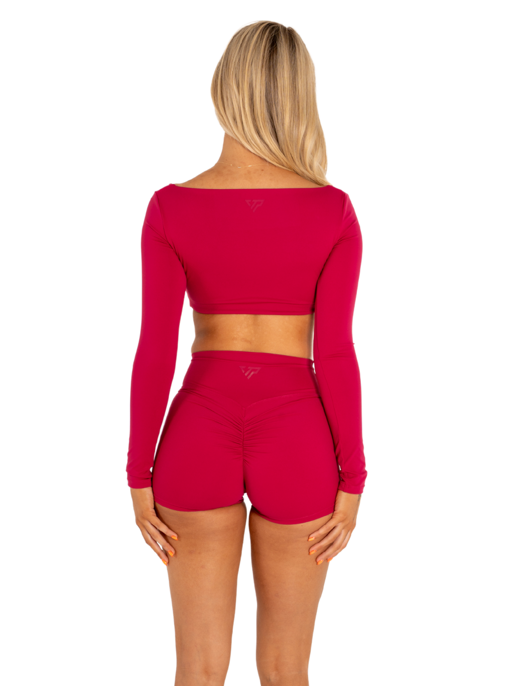SLEEK TOP LONG SLEEVE - CRANBERRY