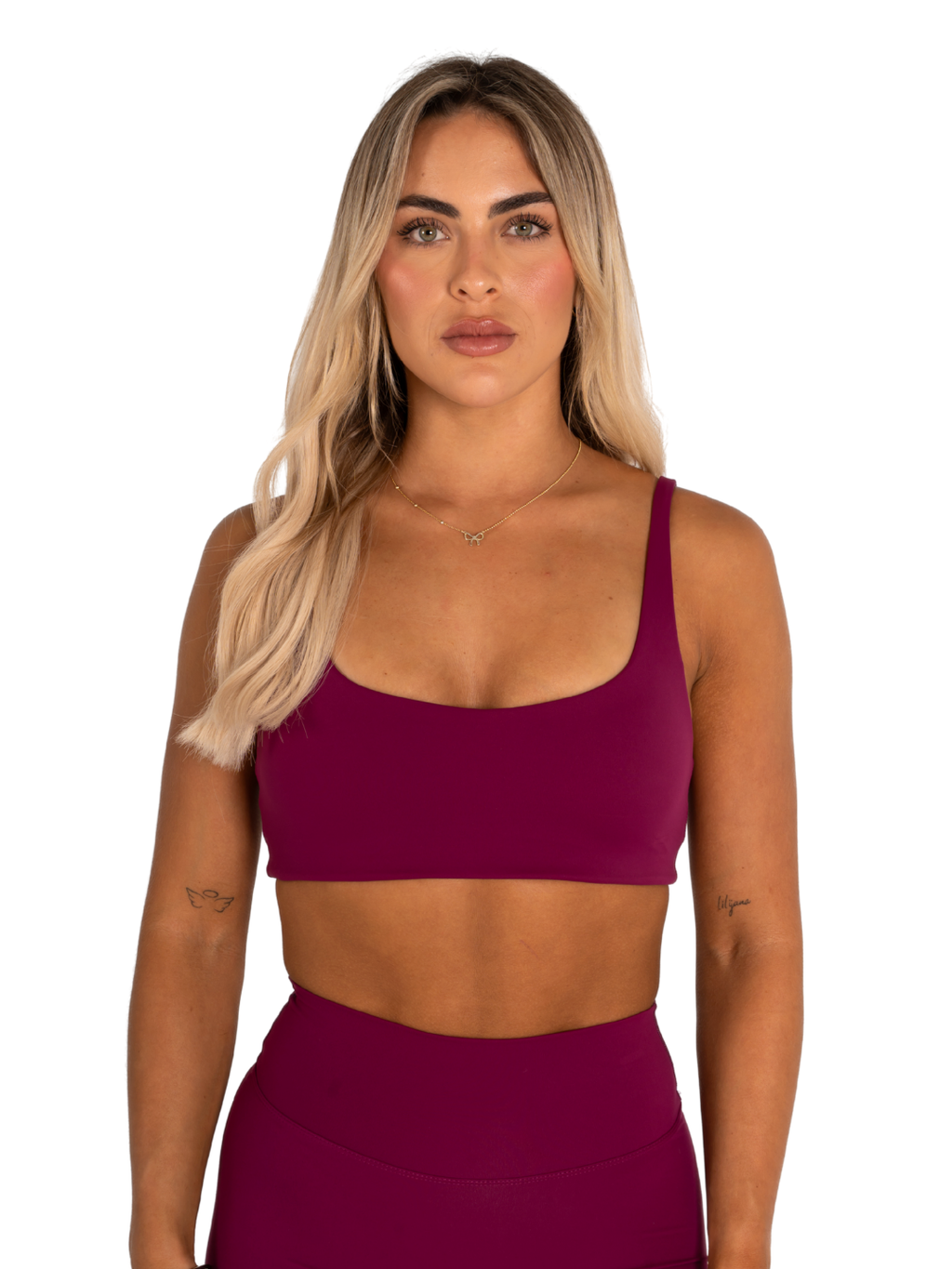 SLEEK BRA - BERRY