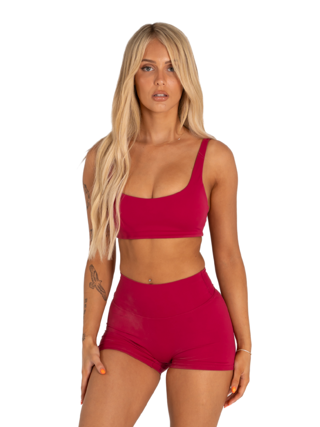 SLEEK BRA - CRANBERRY