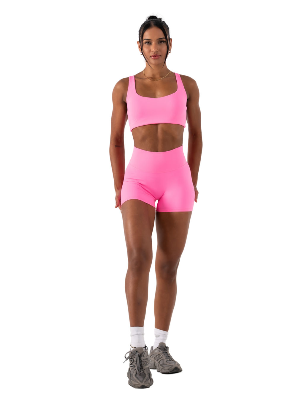 SLEEK BRA - NEON PINK