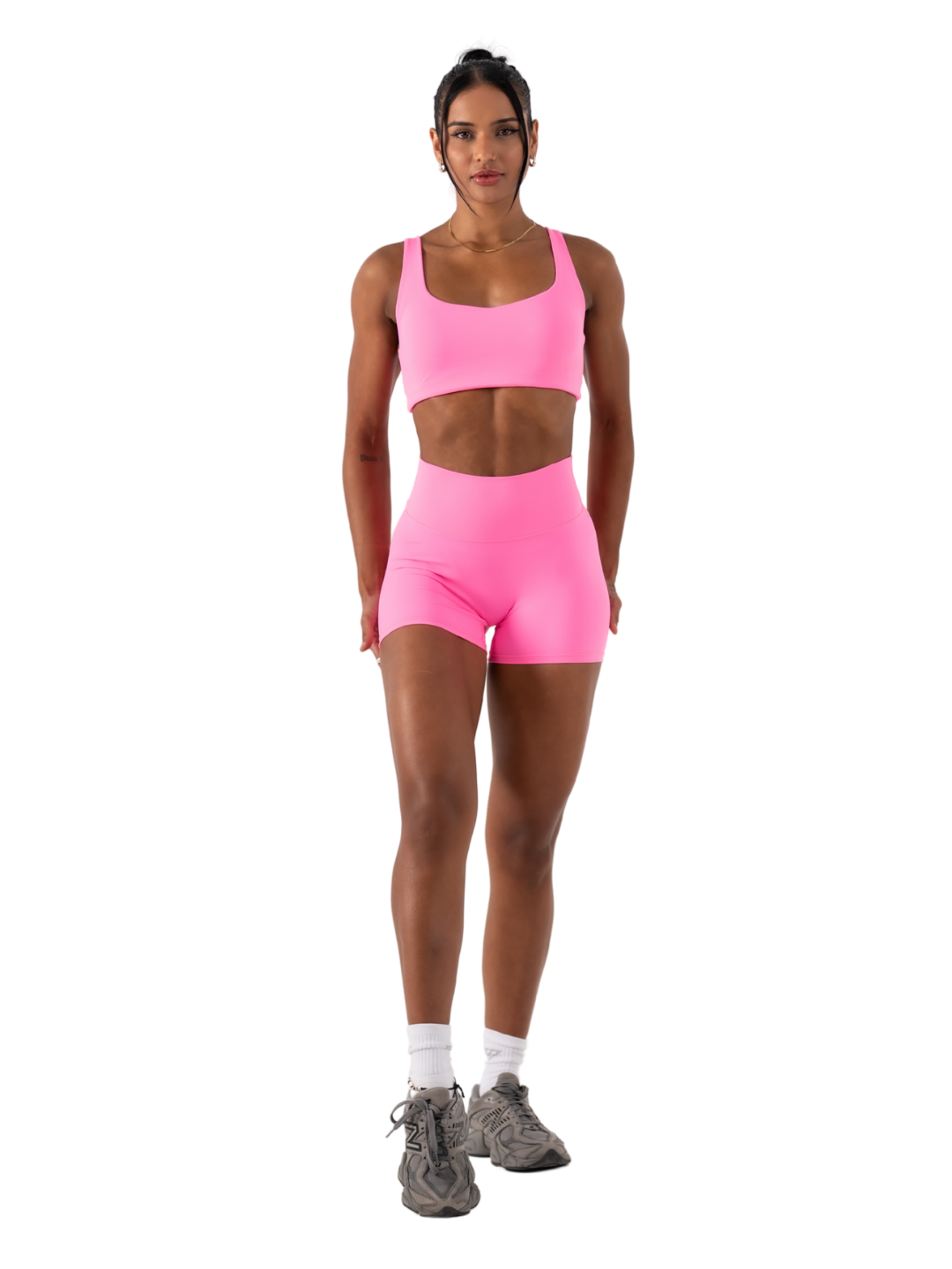 SLEEK BRA - NEON PINK