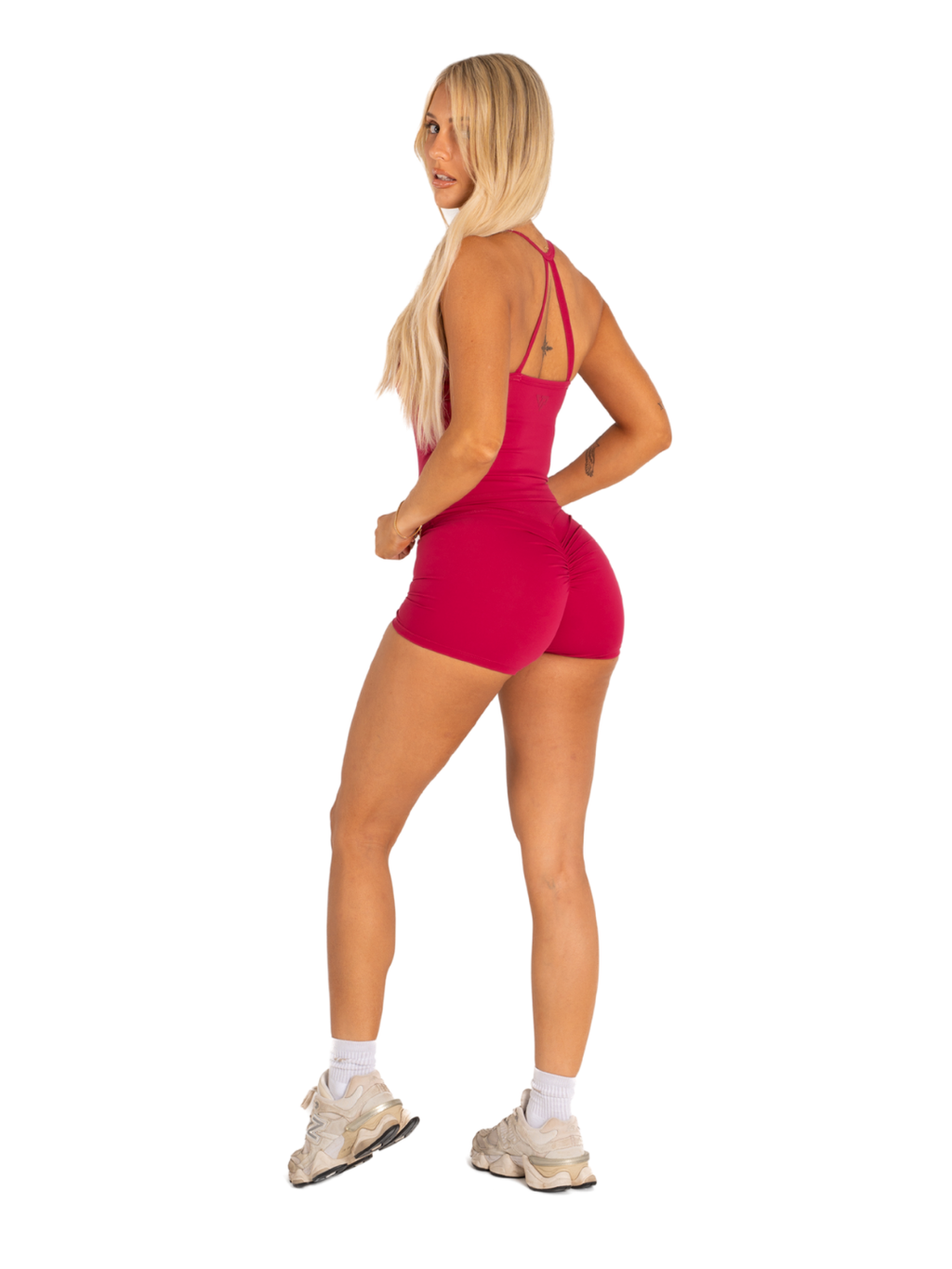 SLEEK TANK TOP - CRANBERRY