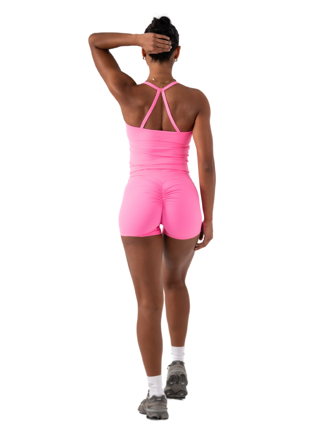 SLEEK TANK TOP - NEON PINK