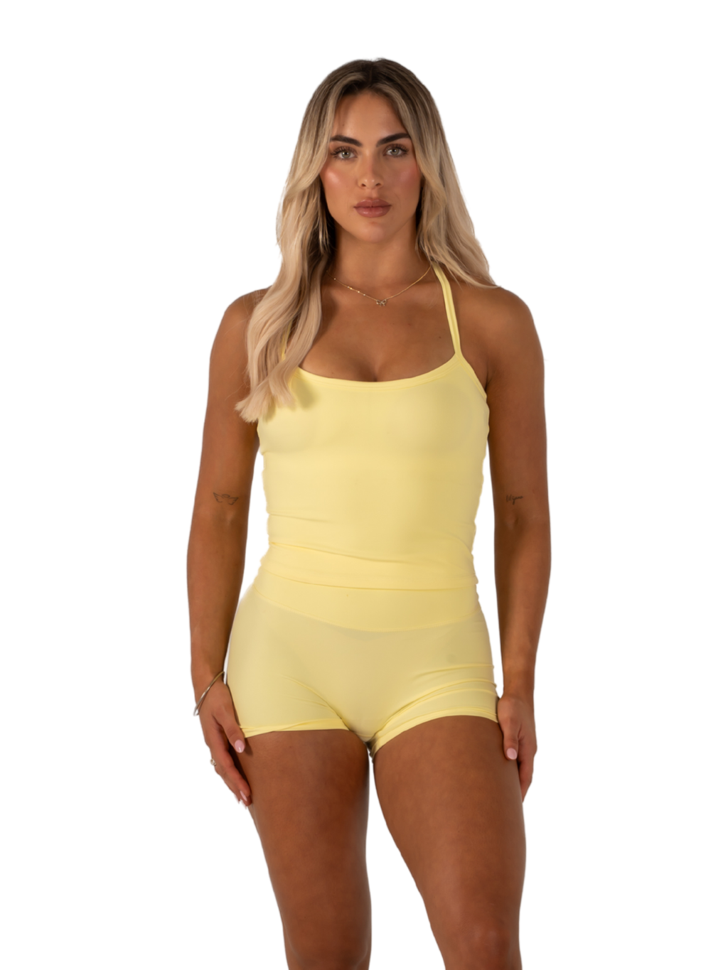 SLEEK TANK TOP - LEMON