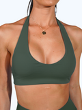ELEVATE CROP - FOREST GREEN