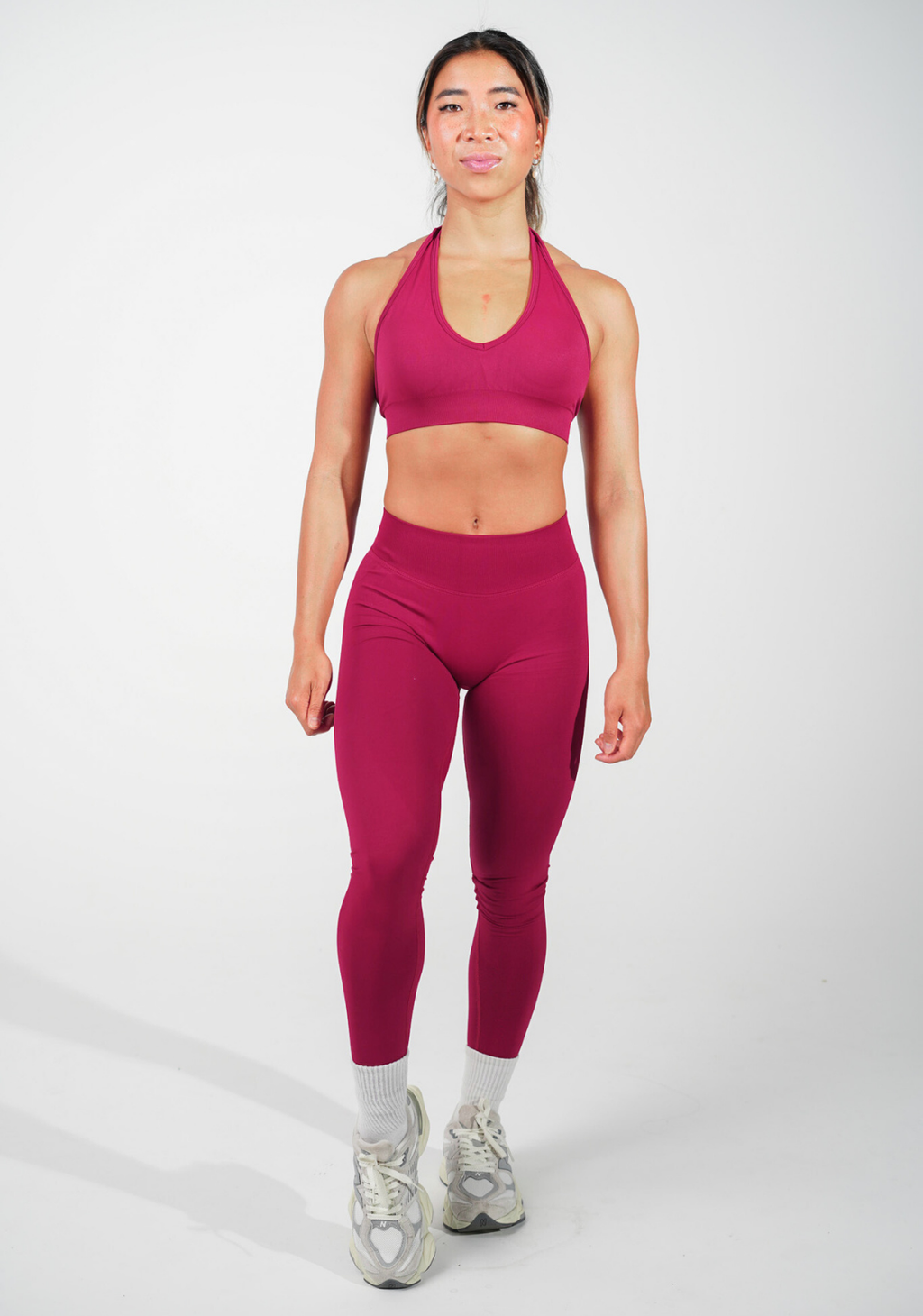 RECOIL LEGGINGS - CRANBERRY