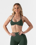 RECOIL BRALETTE - FOREST GREEN