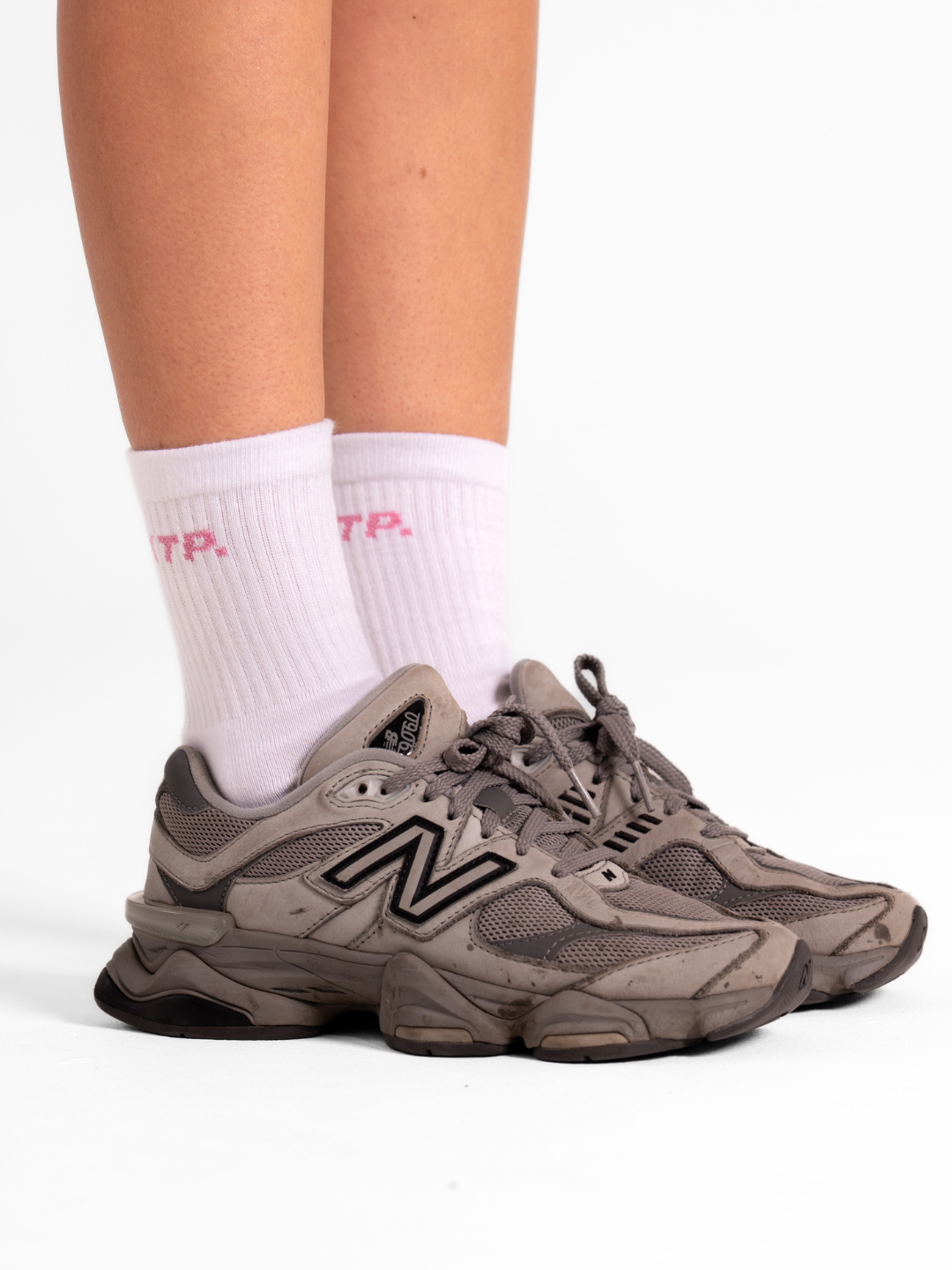 KTP SOCKS 2.0 - BABY PINK LOGO
