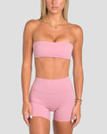 CIARA CROSSOVER BANDEAU - BLUSH