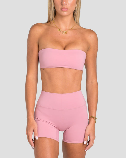CIARA CROSSOVER BANDEAU - BLUSH