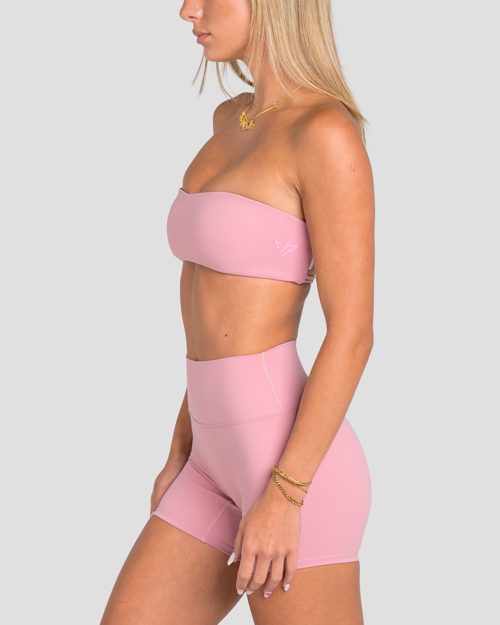 CIARA CROSSOVER BANDEAU - BLUSH