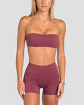 CIARA CROSSOVER BANDEAU - GRAPE