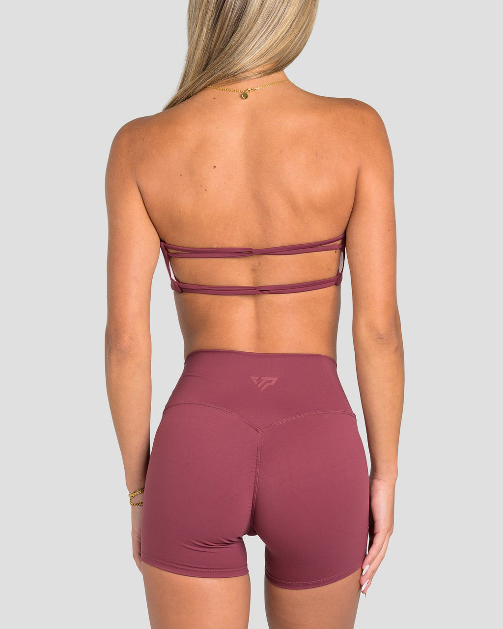 CIARA CROSSOVER BANDEAU - GRAPE