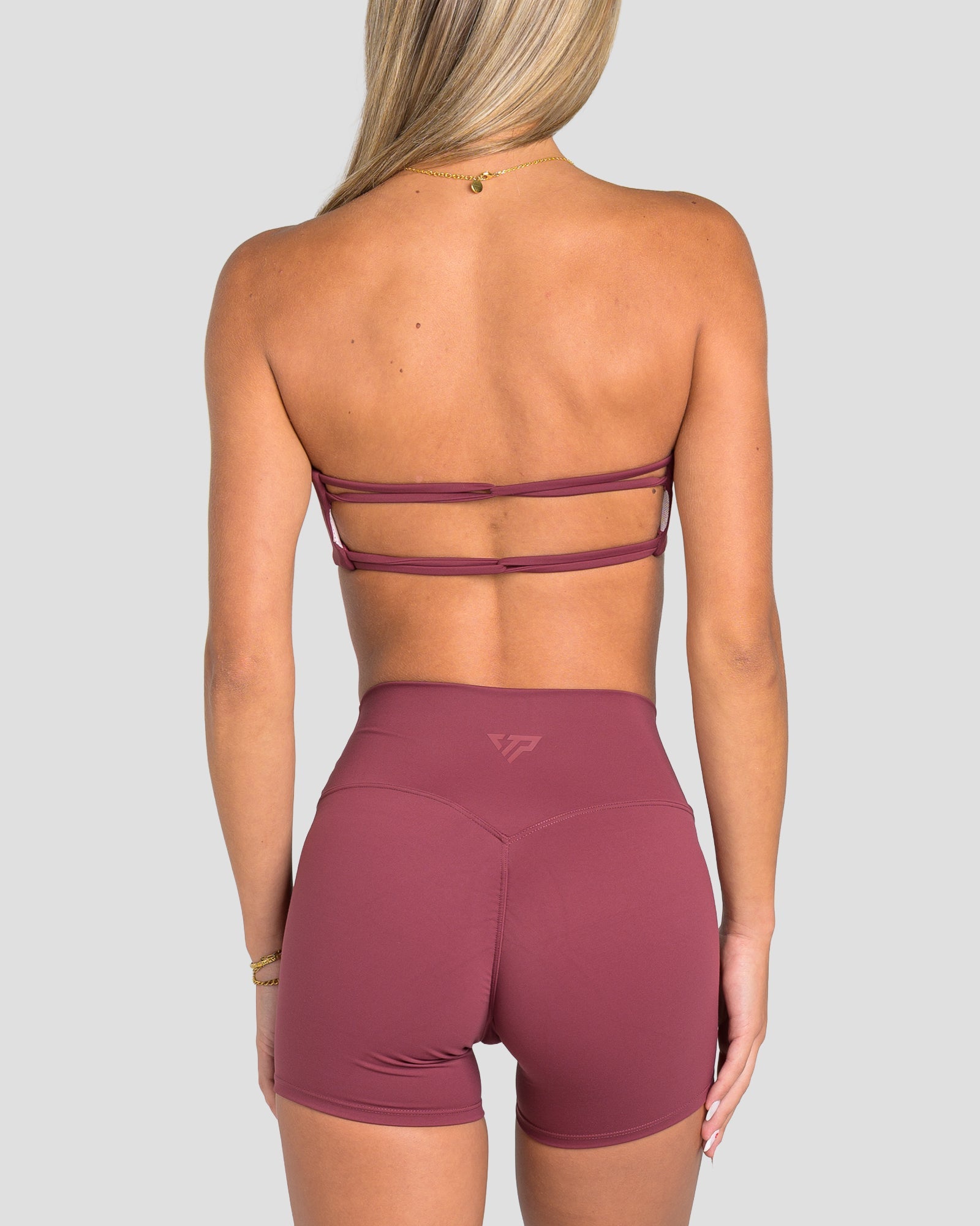 CIARA CROSSOVER BANDEAU - GRAPE