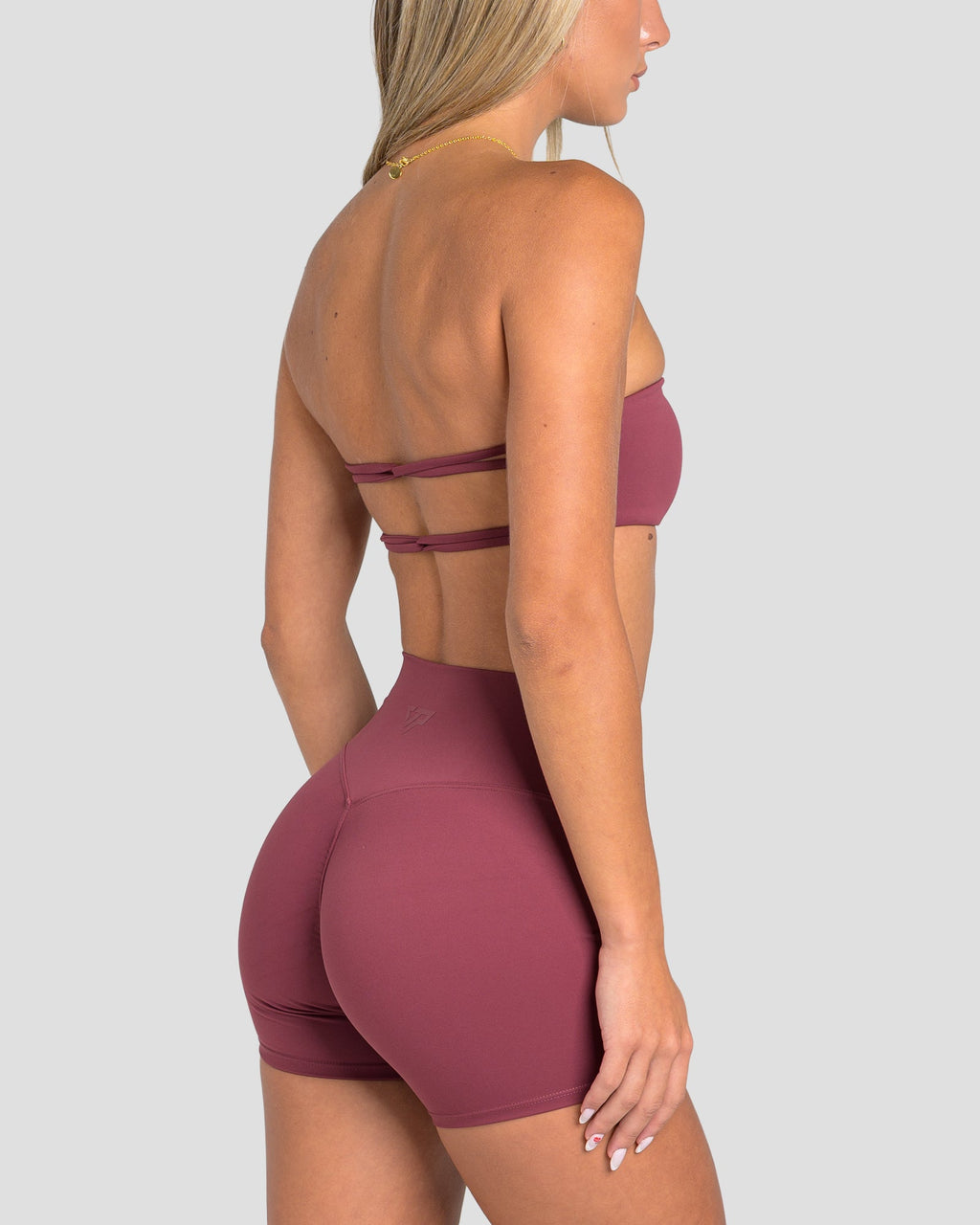 CIARA CROSSOVER BANDEAU - GRAPE