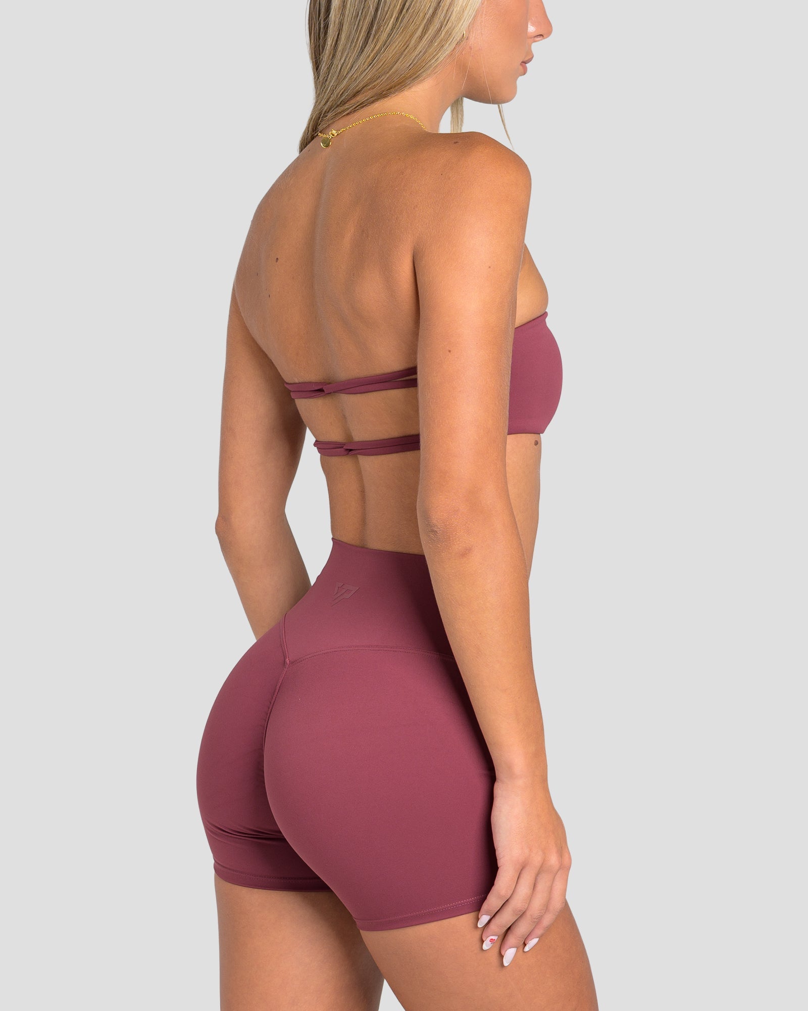CIARA CROSSOVER BANDEAU - GRAPE