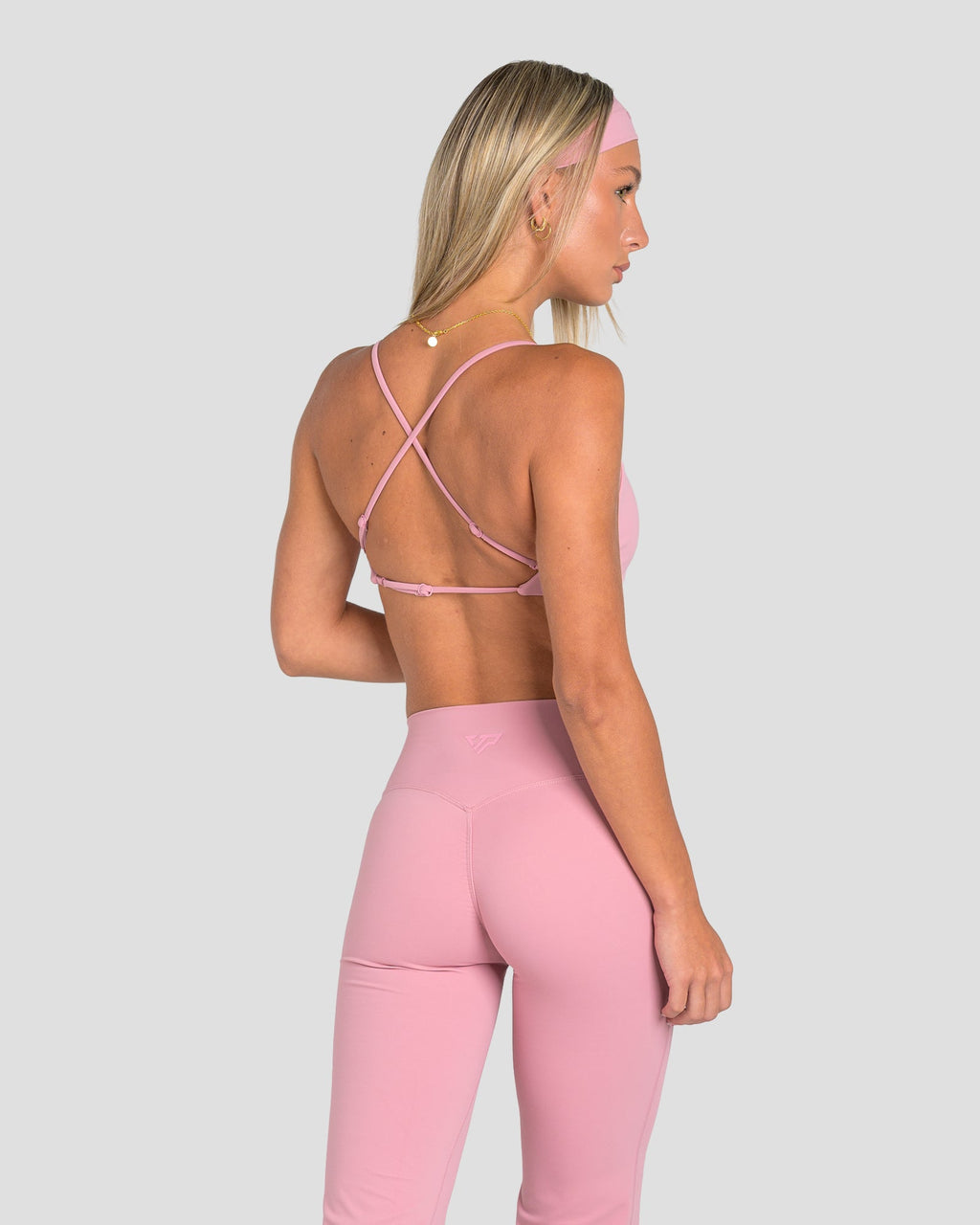 CIARA FLARED PANTS- BLUSH