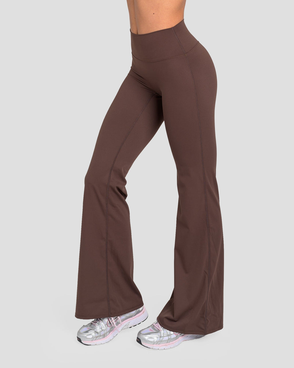CIARA FLARED PANTS- ESPRESSO