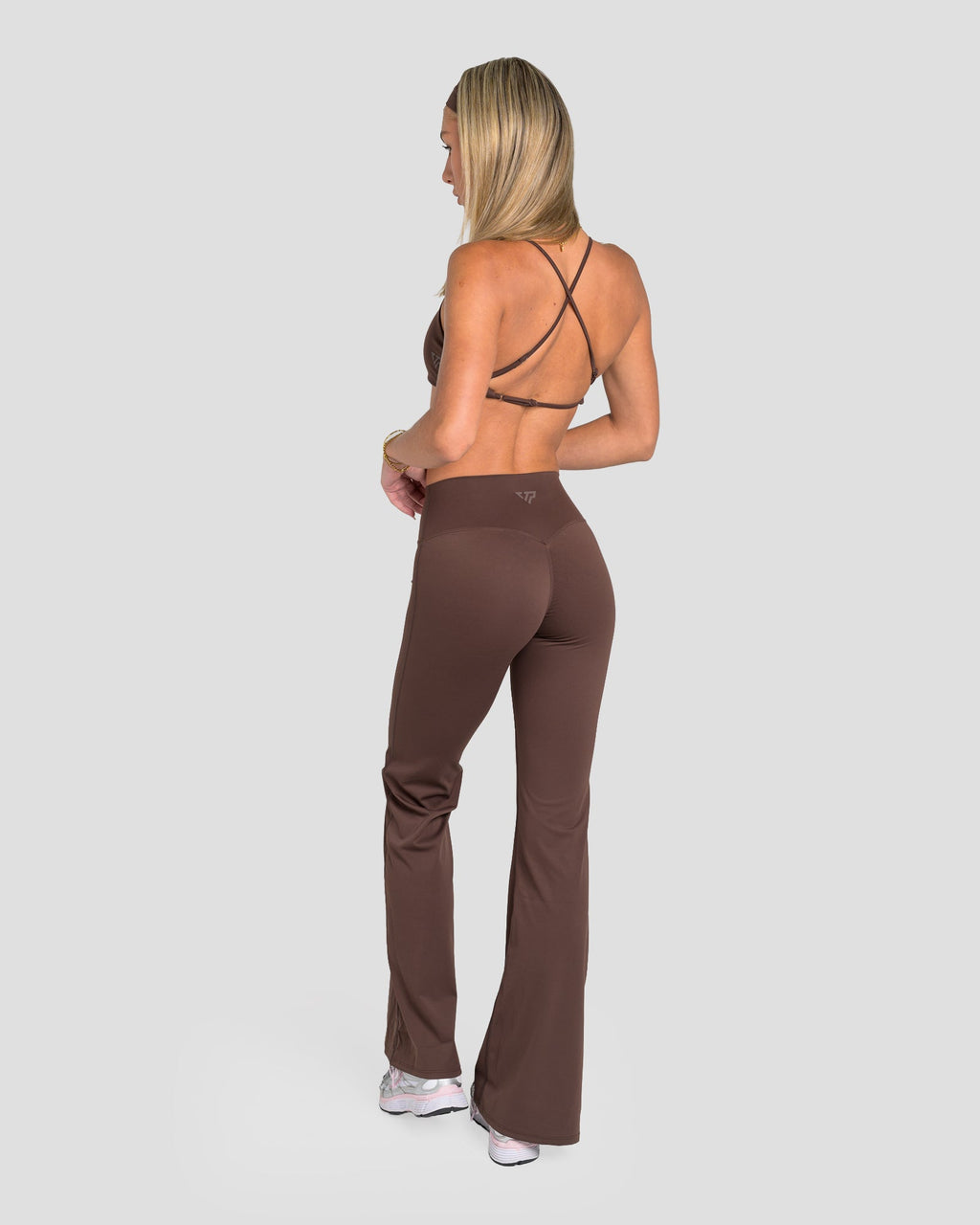 CIARA FLARED PANTS- ESPRESSO