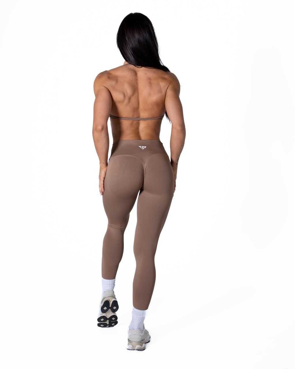 CORE V-WAIST LEGGING - COFFEE