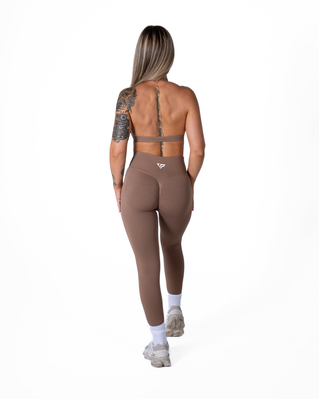 CORE V-WAIST LEGGING - COFFEE