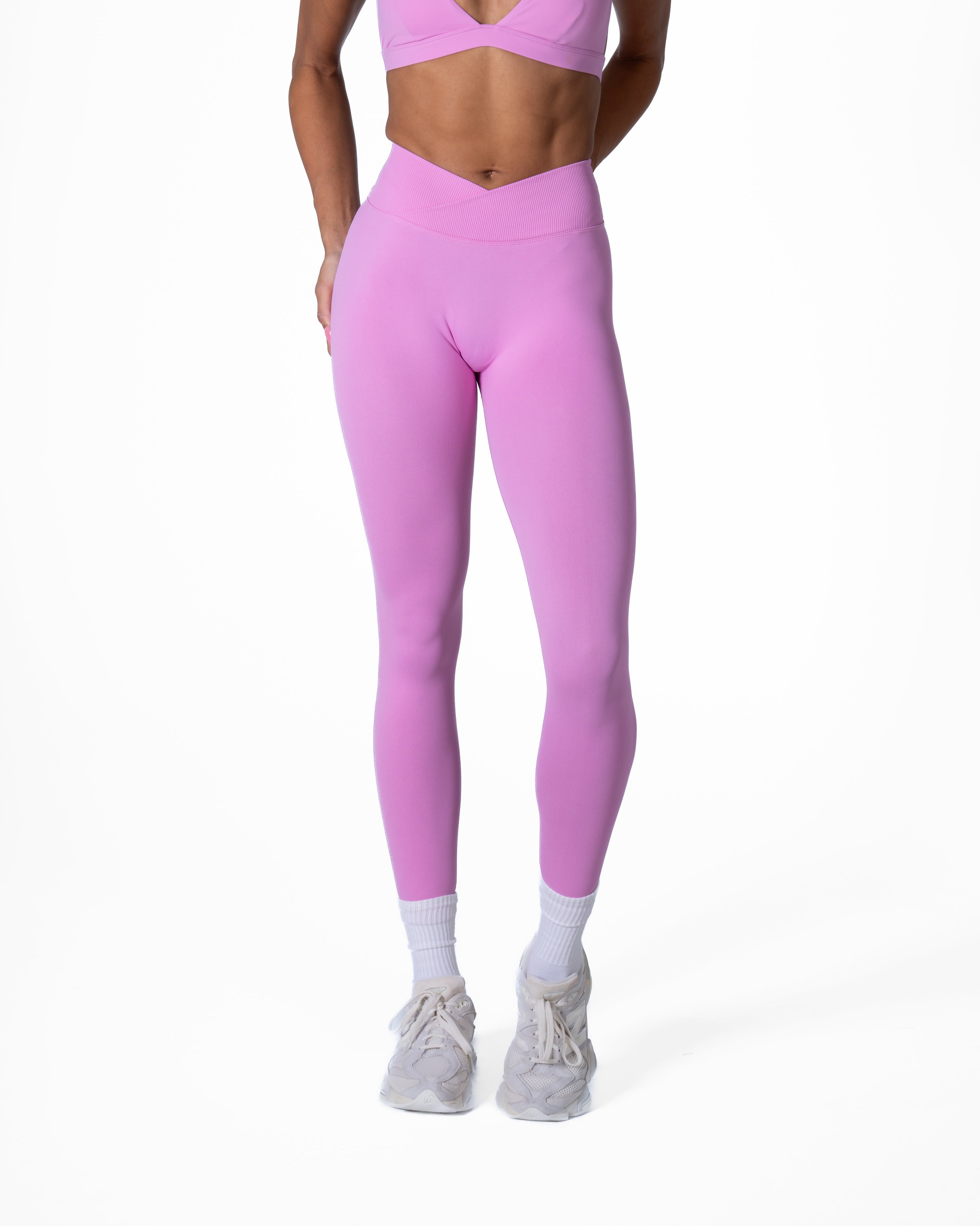 CORE V-WAIST LEGGING - BUBBLEGUM PINK