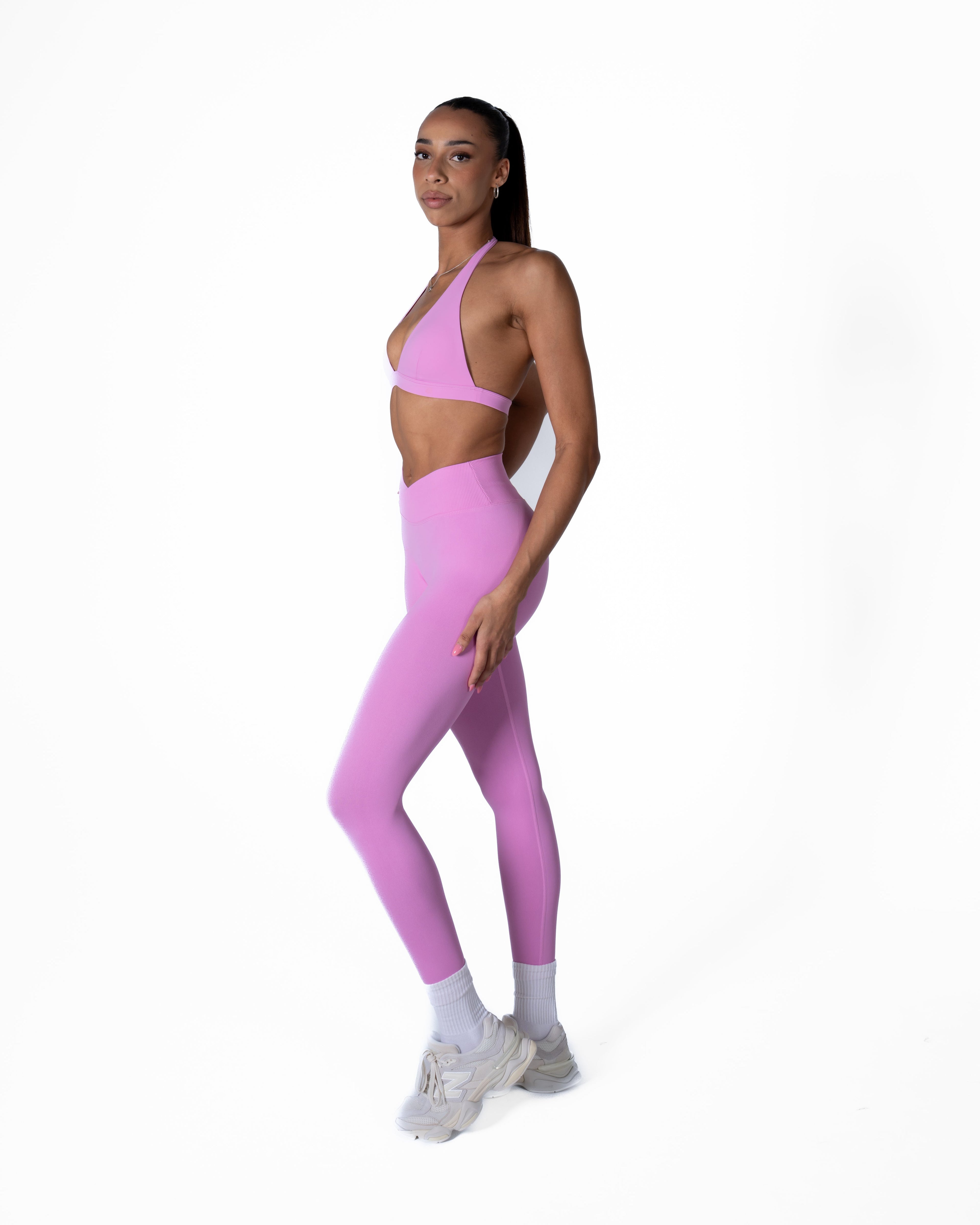 CORE V-WAIST LEGGING - BUBBLEGUM PINK