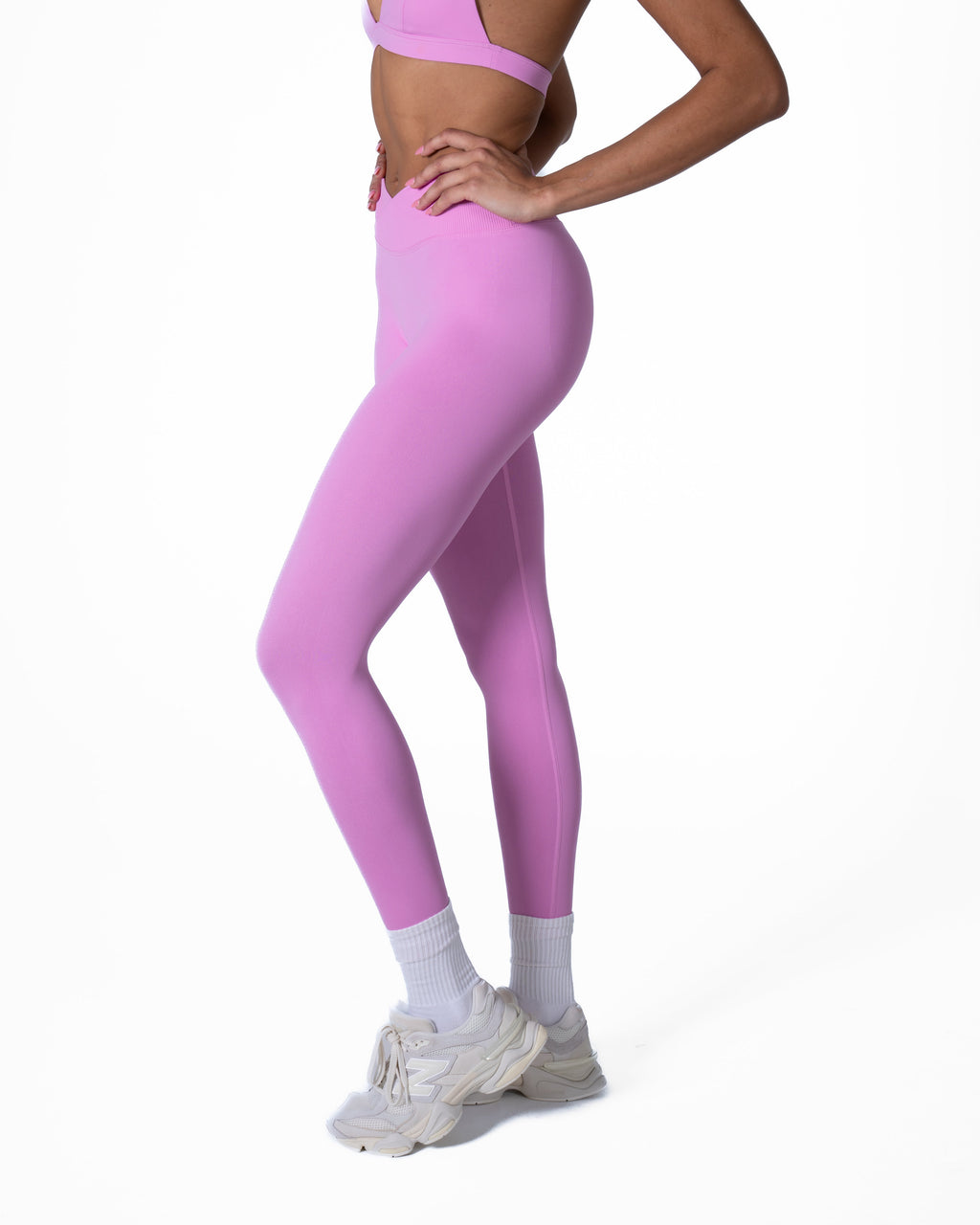 CORE V-WAIST LEGGING - BUBBLEGUM PINK