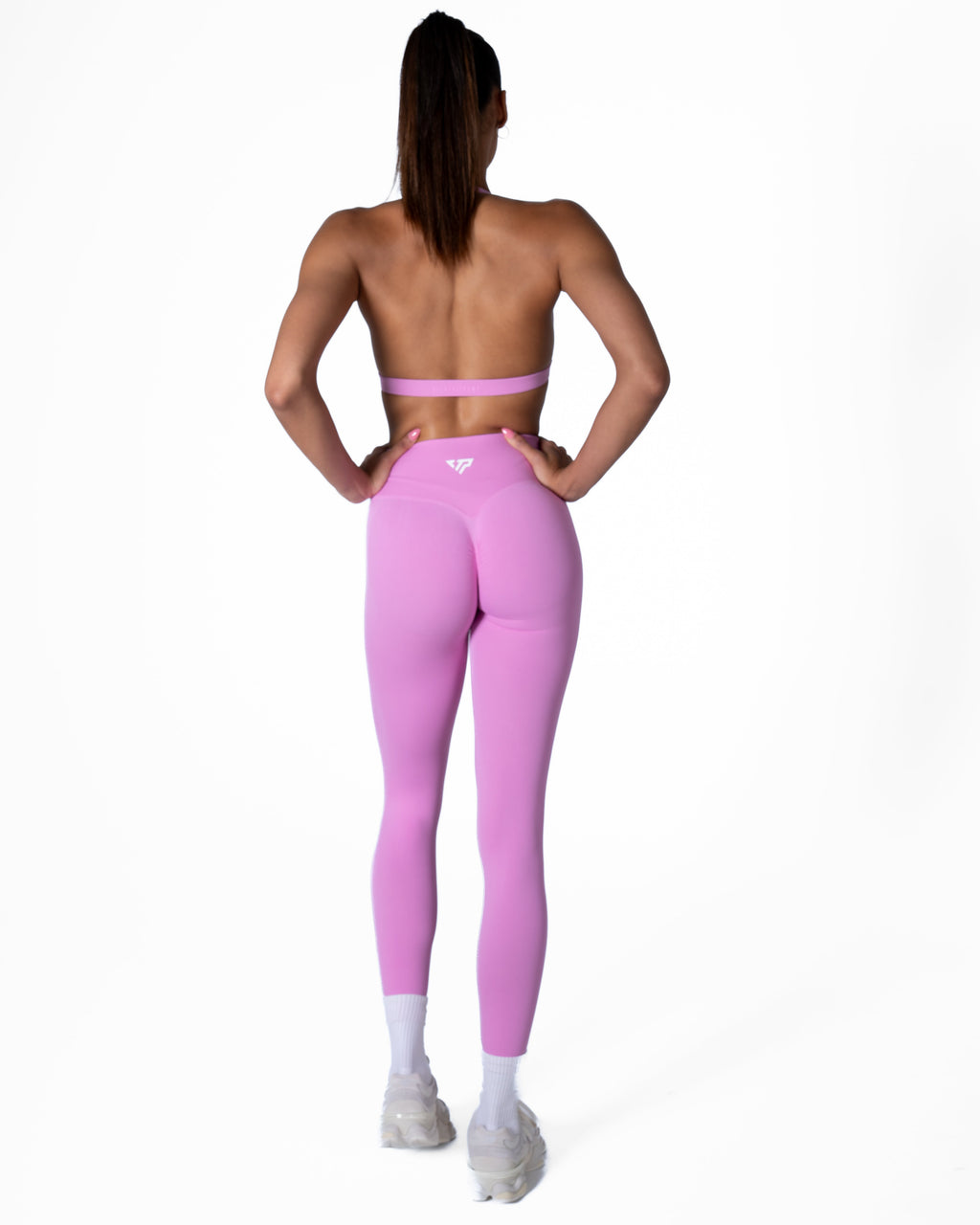 CORE V-WAIST LEGGING - BUBBLEGUM PINK