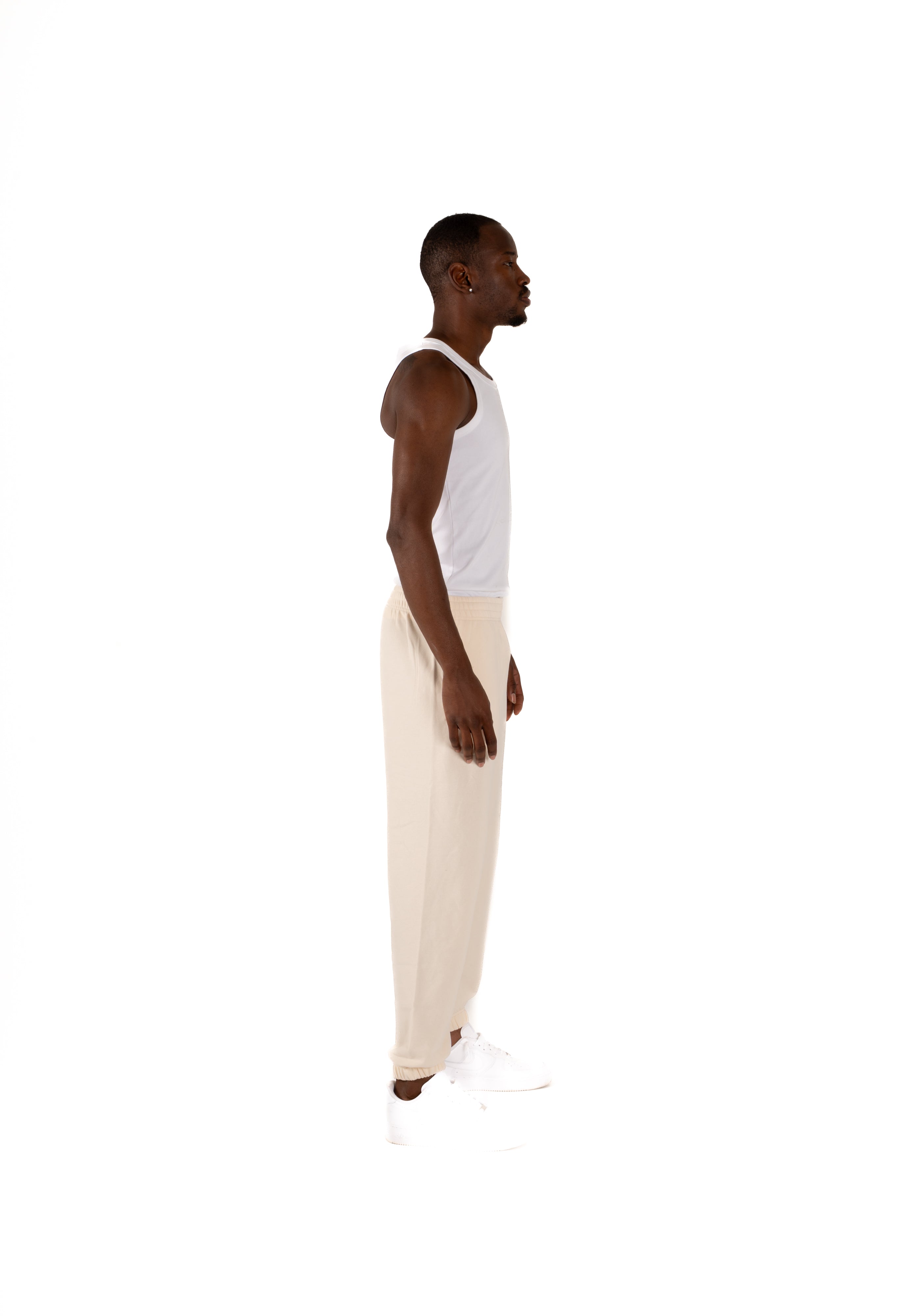 KTP UNISEX ESSENTIAL JOGGERS- OFF WHITE