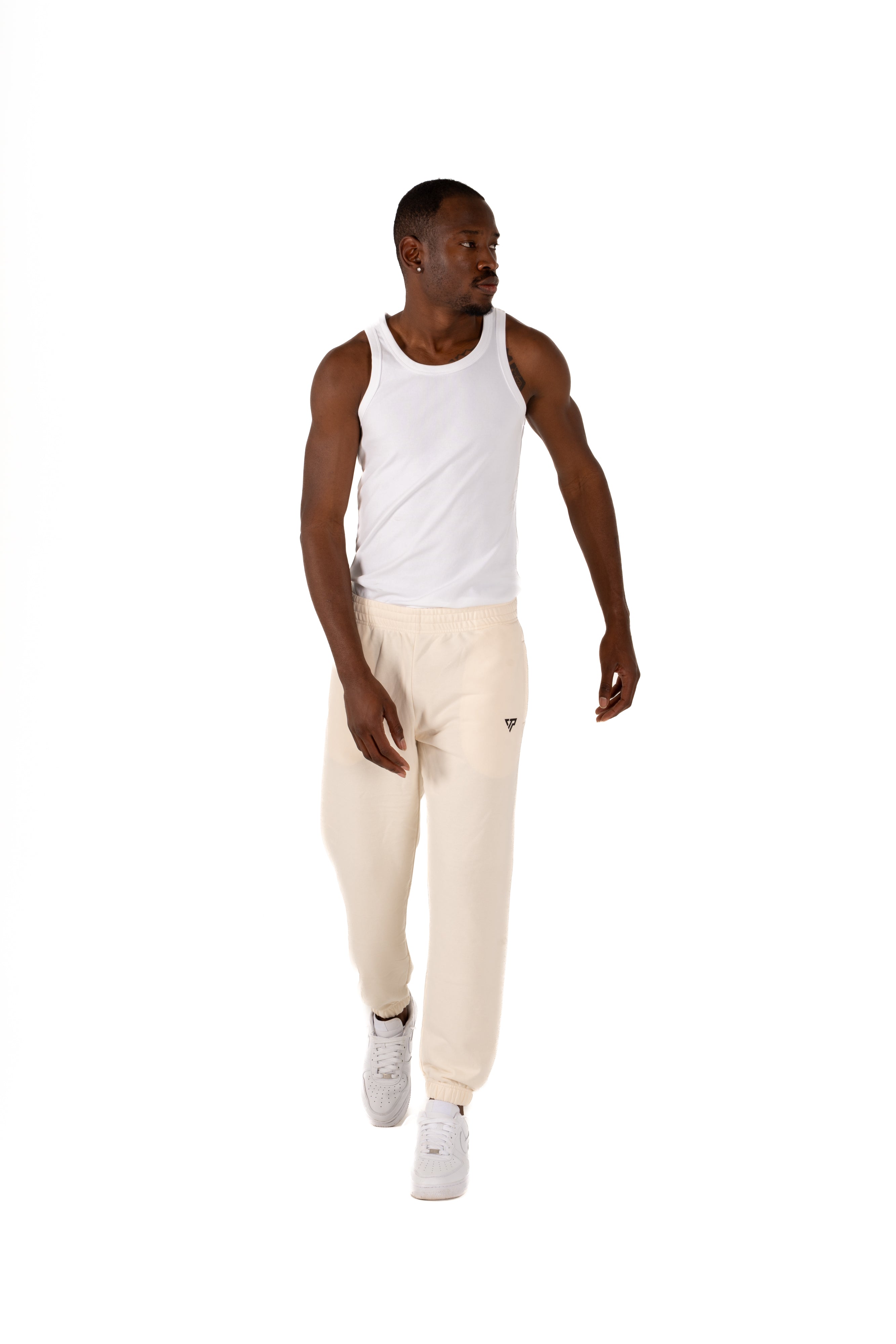 KTP UNISEX ESSENTIAL JOGGERS- OFF WHITE