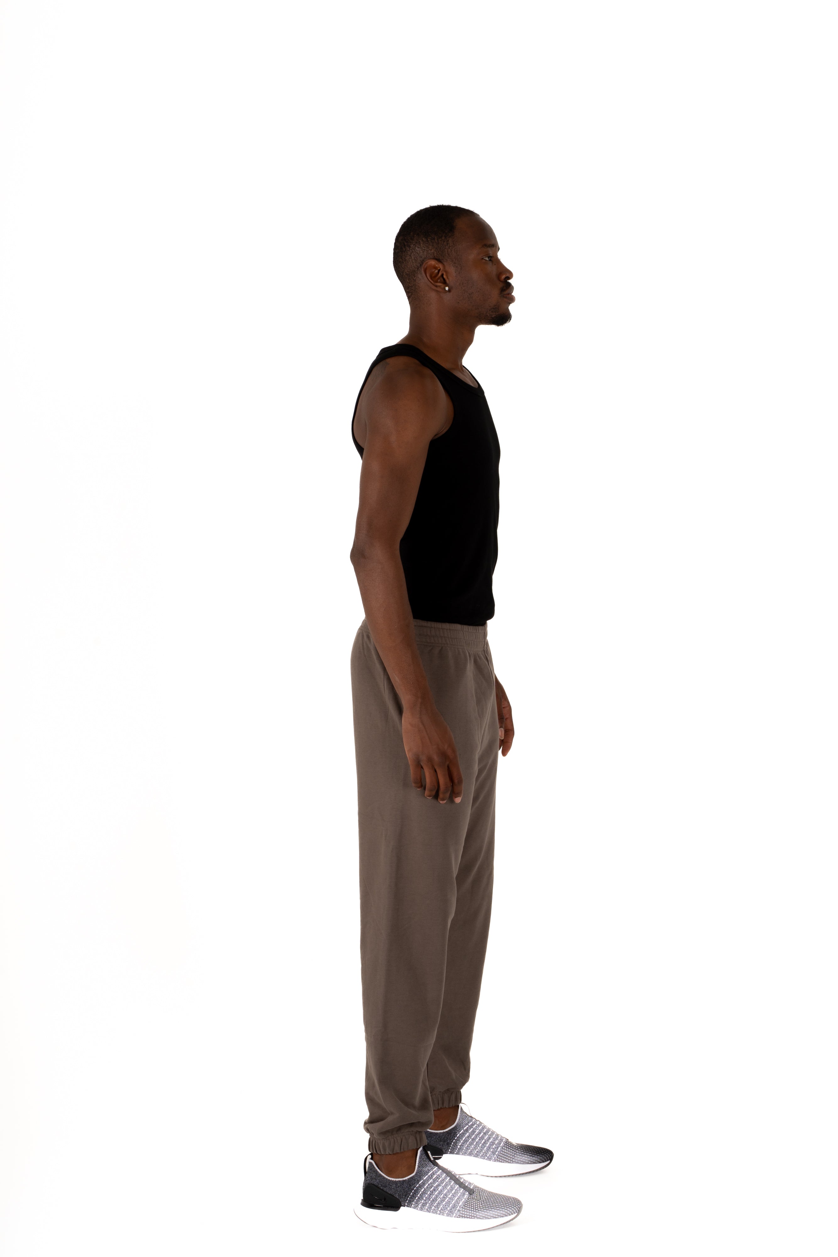 KTP UNISEX ESSENTIAL JOGGERS - KHAKI GREY