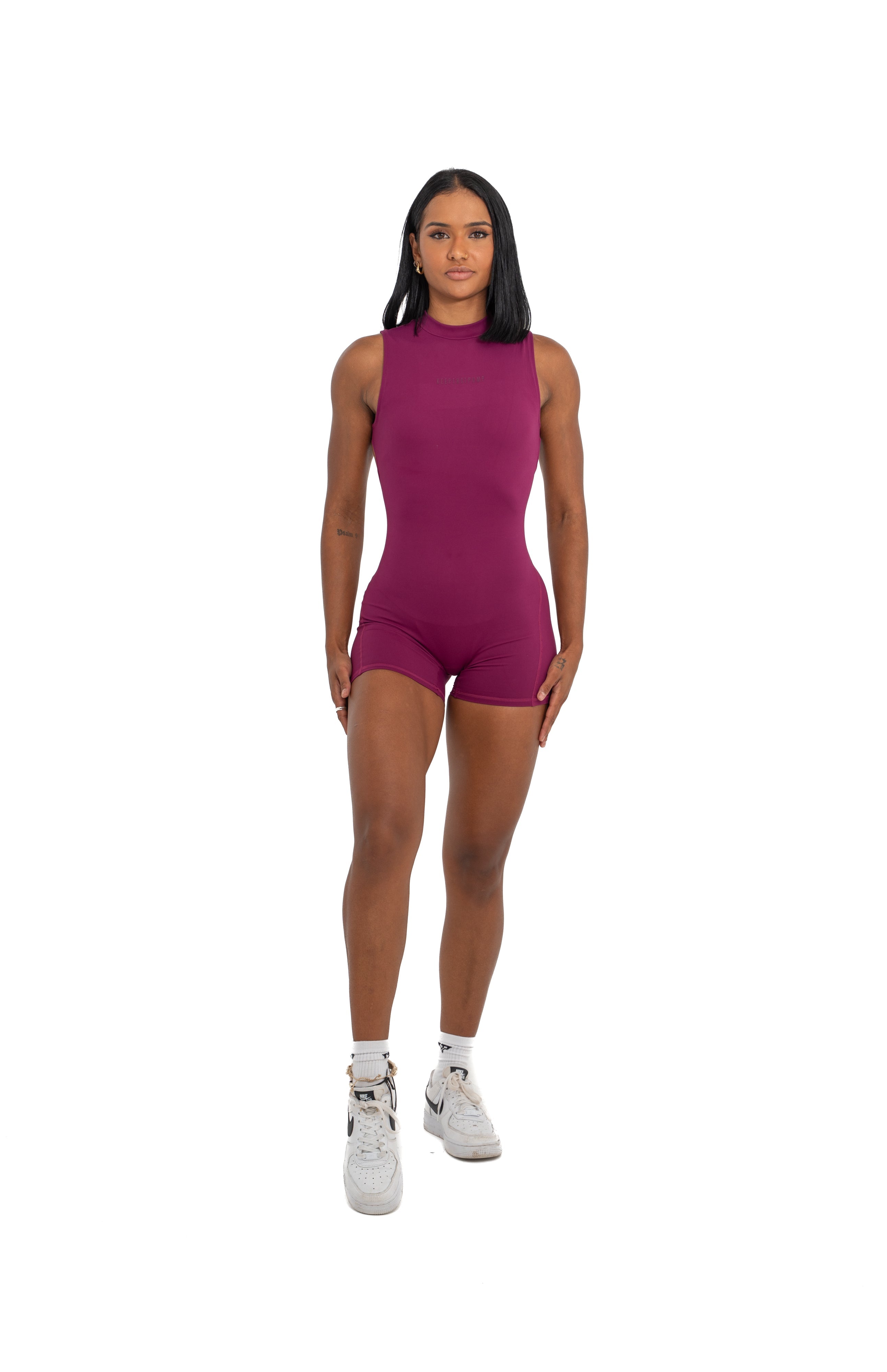 SIERRA JUMPSUIT - BERRY