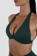 KAYLA CROP - FOREST GREEN