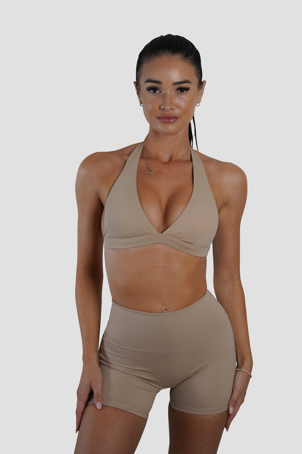 KAYLA CROP - LATTE