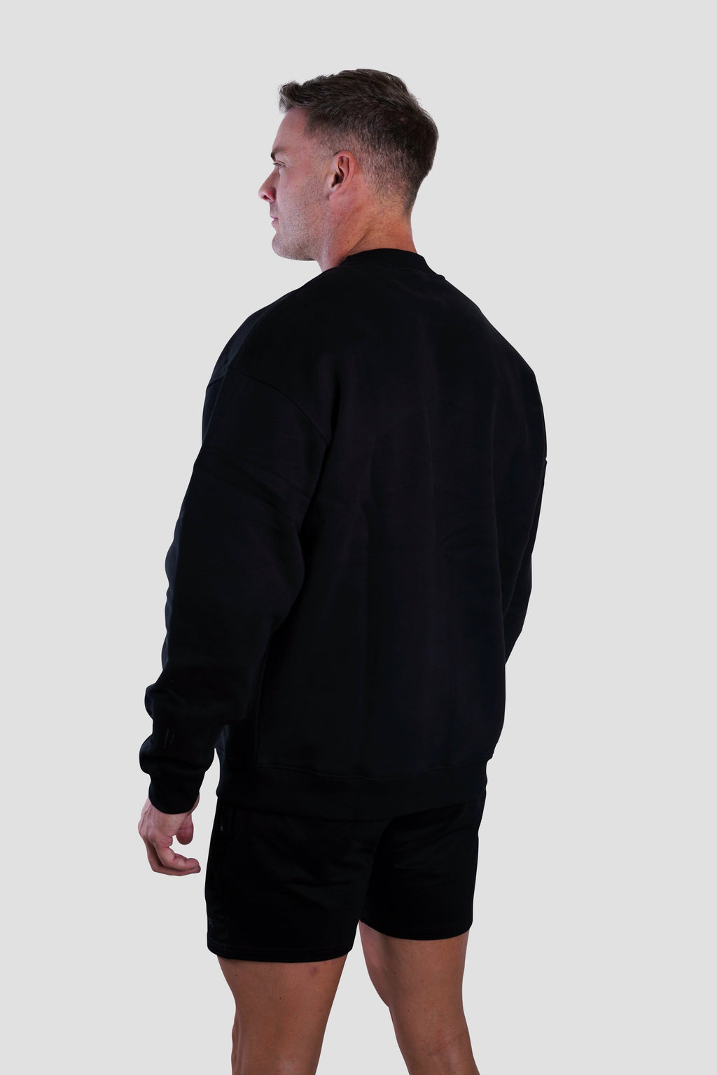 Men’s Season 1 Crew Neck Jumper - Black
