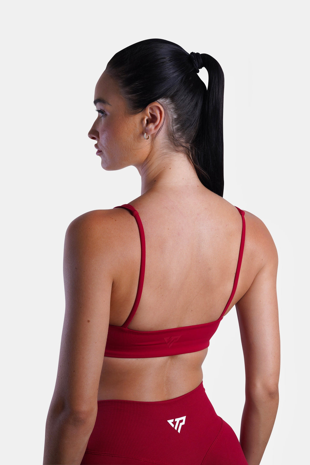 SLEEK BRA - DARK RED