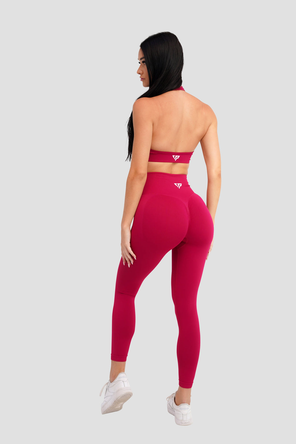 CORE SCRUNCH LEGGINGS -  CRANBERRY