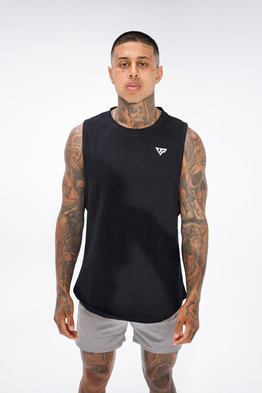 KTP SPORT MUSCLE TANK - BLACK