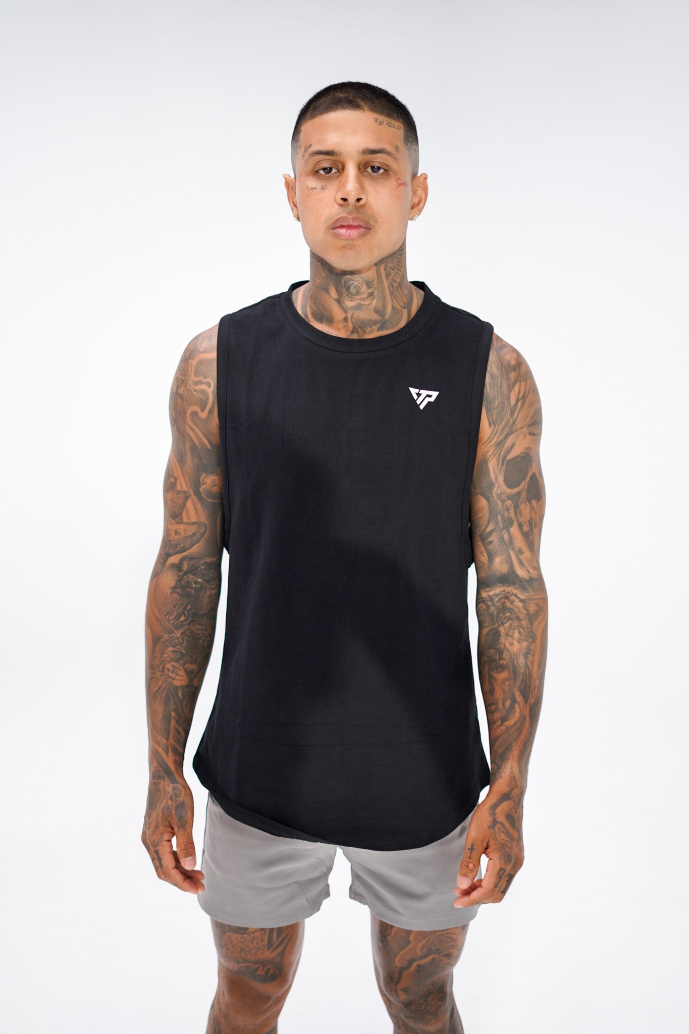 KTP SPORT MUSCLE TANK - BLACK