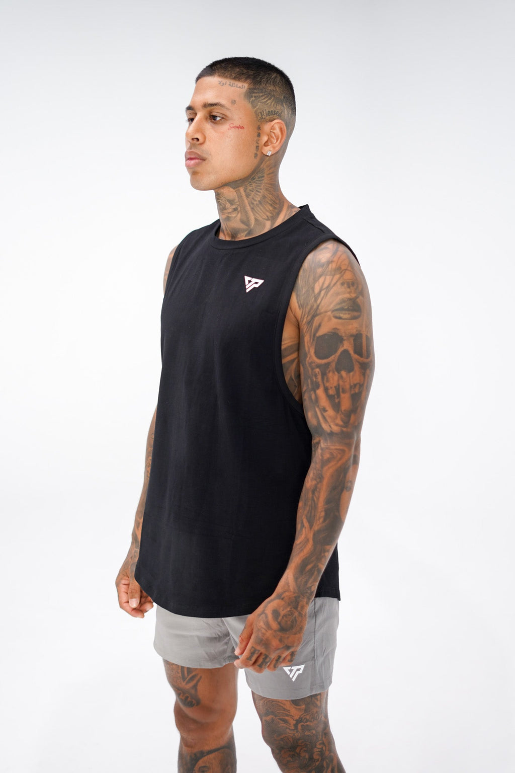 KTP SPORT MUSCLE TANK - BLACK