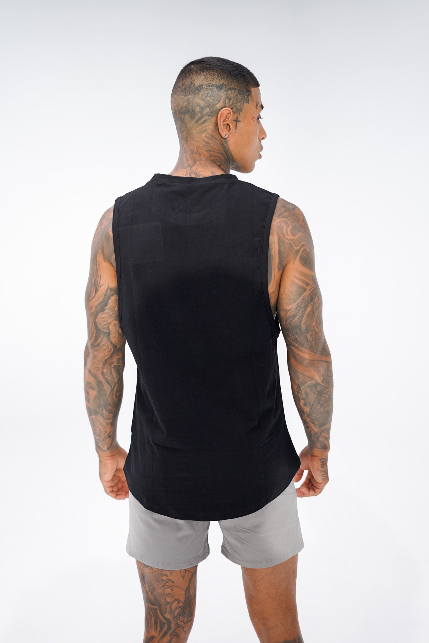 KTP SPORT MUSCLE TANK - BLACK
